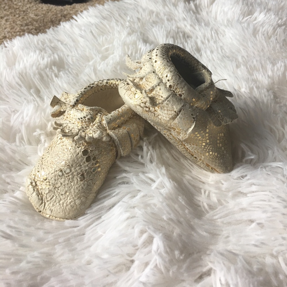 Freshly picked moccasins size 2