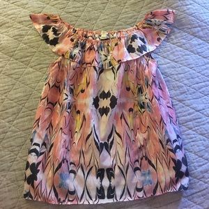 J.Crew Cold Shoulder Tank Pink NWT