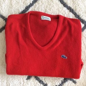 Vintage Lacoste IZOD Wool Sweater