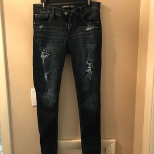 Express mid rise legging jean