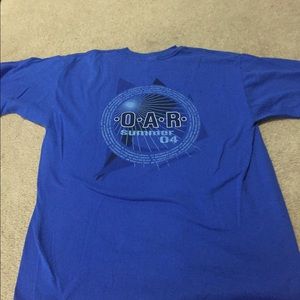 Vintage OAR 2004 Summer Tour tee shirt