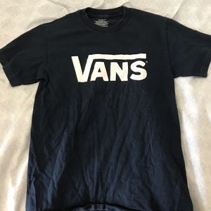 VANS navy shirt