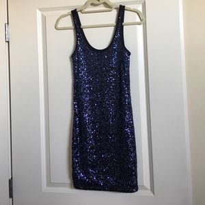 Sparkle tank top dress