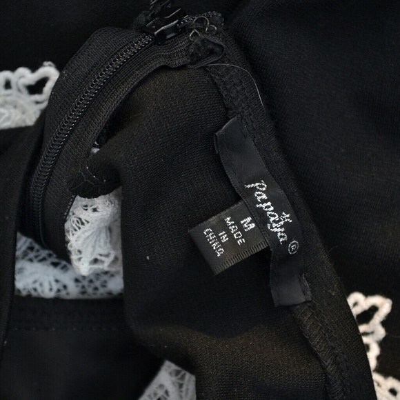 Black Papaya Peplum Top - Picture 3 of 4