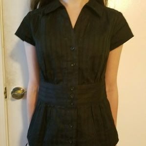 Ann Taylor Short Sleeve Blouse