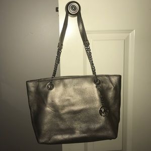 Gold Michael Kors Purse