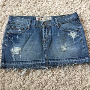 Never worn jean skirt