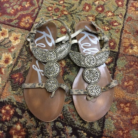 rebels Shoes - Cute Leopard Strap Sandals