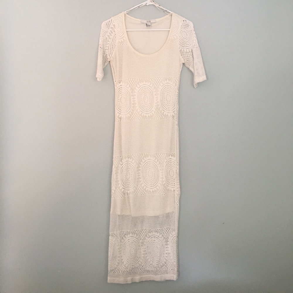 Fitted Crochet Dress