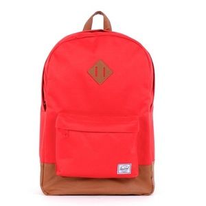 Red Herschel Heritage Backpack