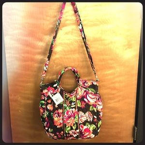 Vera Bradley Two Way Tote in 'English Rose'