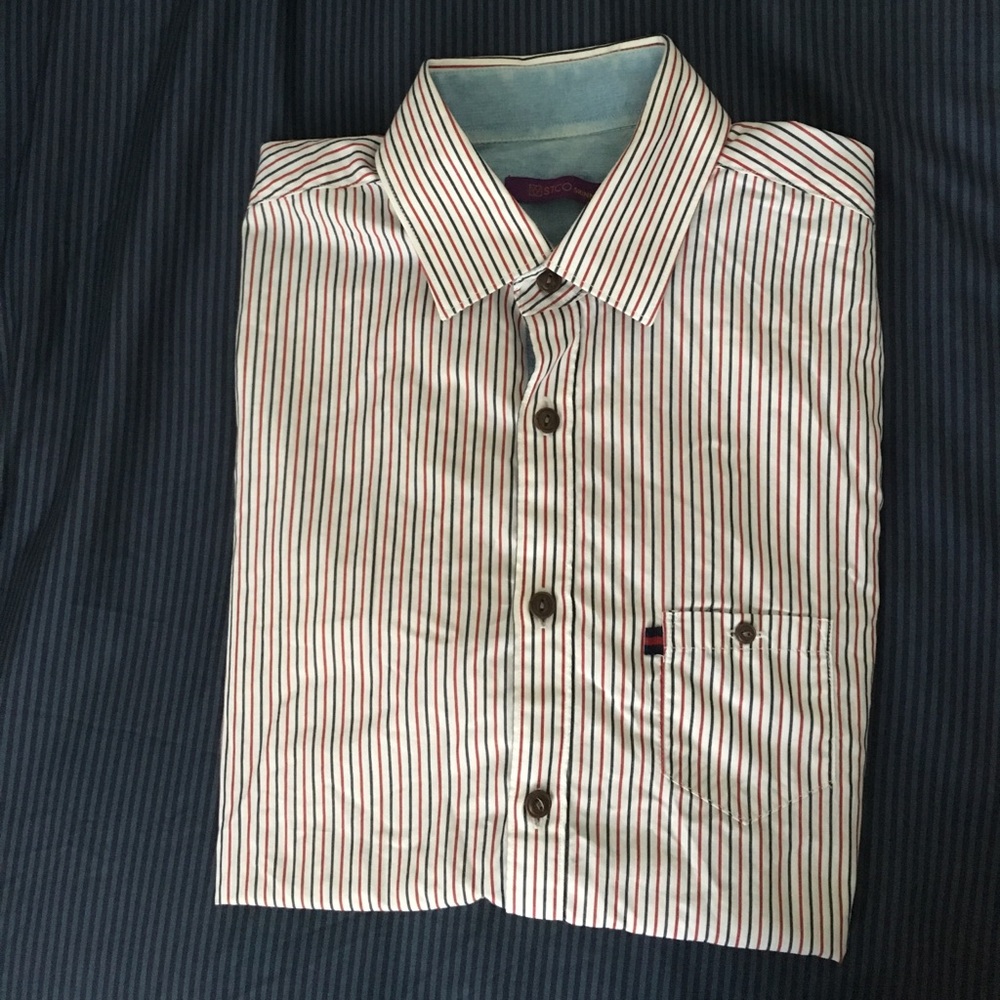 STCO short sleeve button down