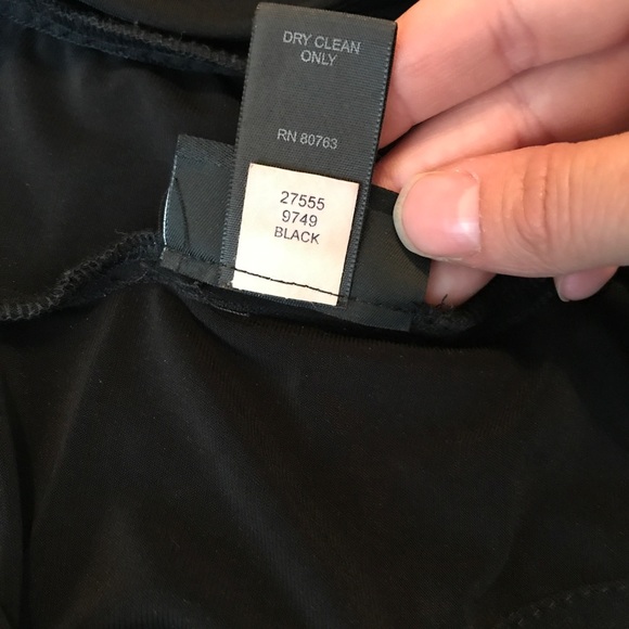 Pretty Black High Low Moda Corset Back Dress Sz XS - Picture 4 of 4