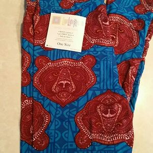 Lularoe OS Mosaic Bears