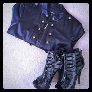Bebe black jacket!