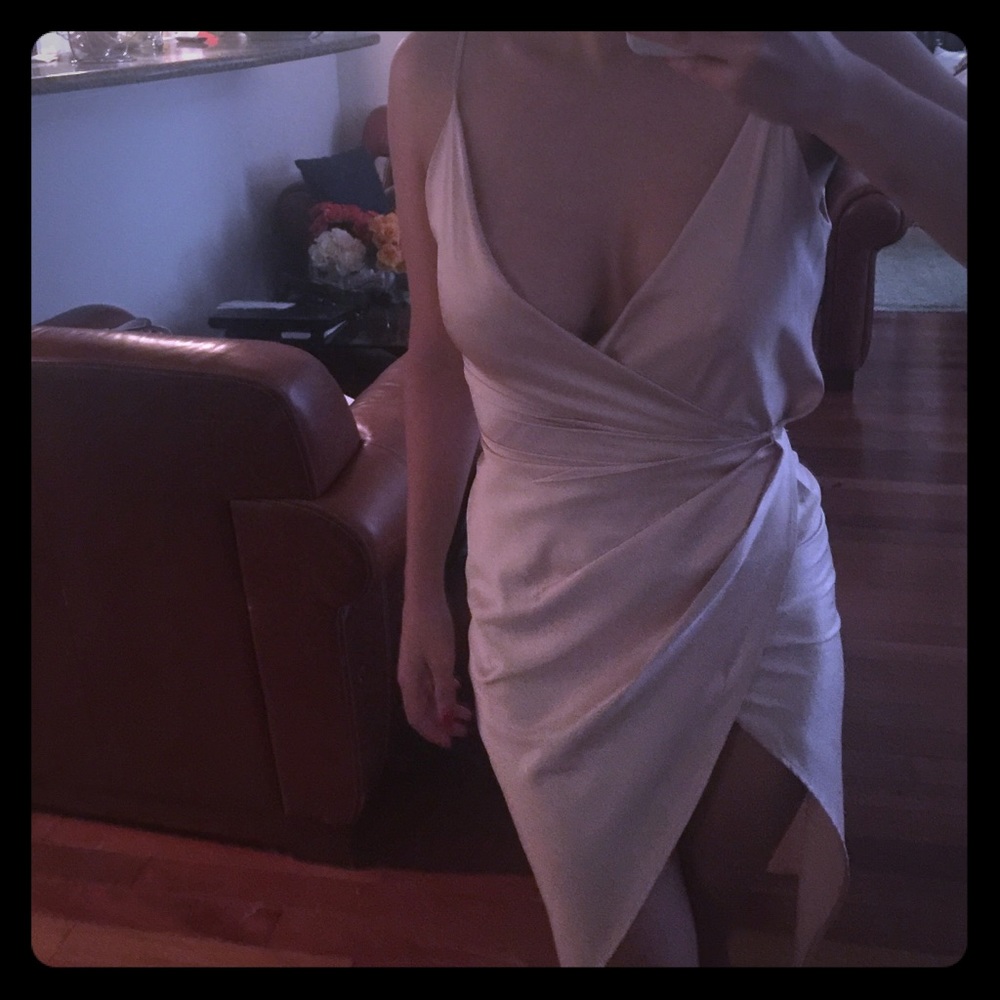 House of CB Satin Dress