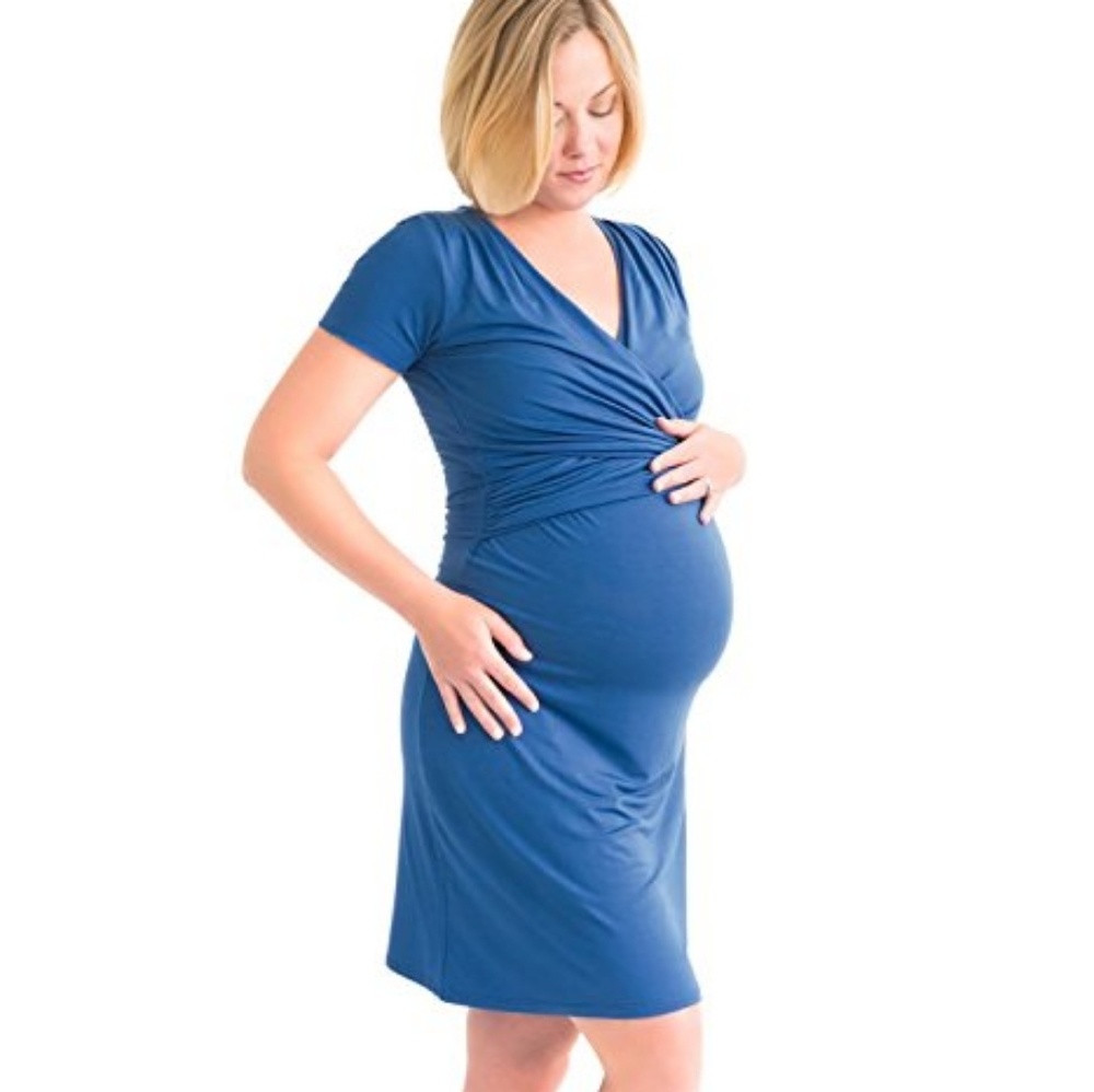 Kindred bravely nursing gown blue