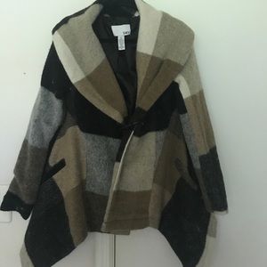 Bar lll Plaid Coat