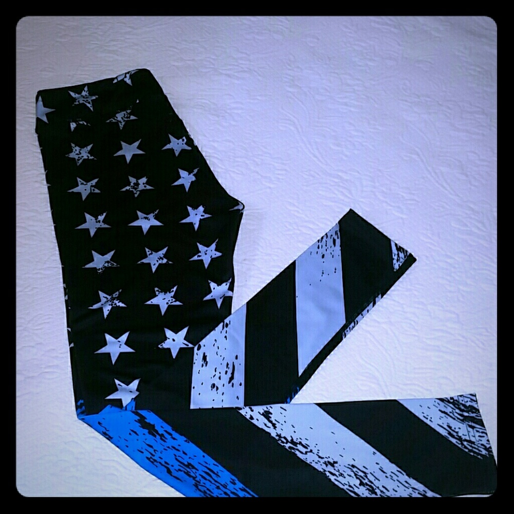 NWOTTHIN BLUE LINE leggings *end of summer sale! *