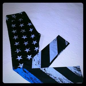 NWOTTHIN BLUE LINE leggings *end of summer sale! *