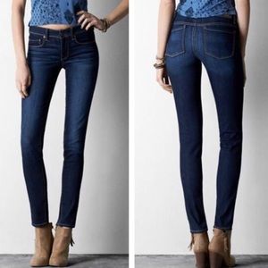 American eagle blue super stretch jegging