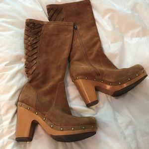 Lattice Ugg boots (Water stain)