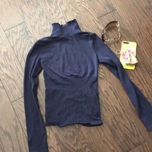 Bebe Long Sleeve Stretch Shirt