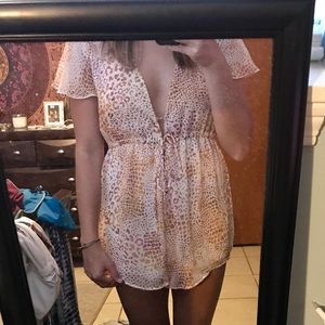 Show Me Your Mumu Cheetah Romper
