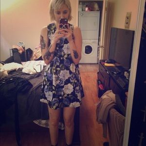 American apparel floral dress