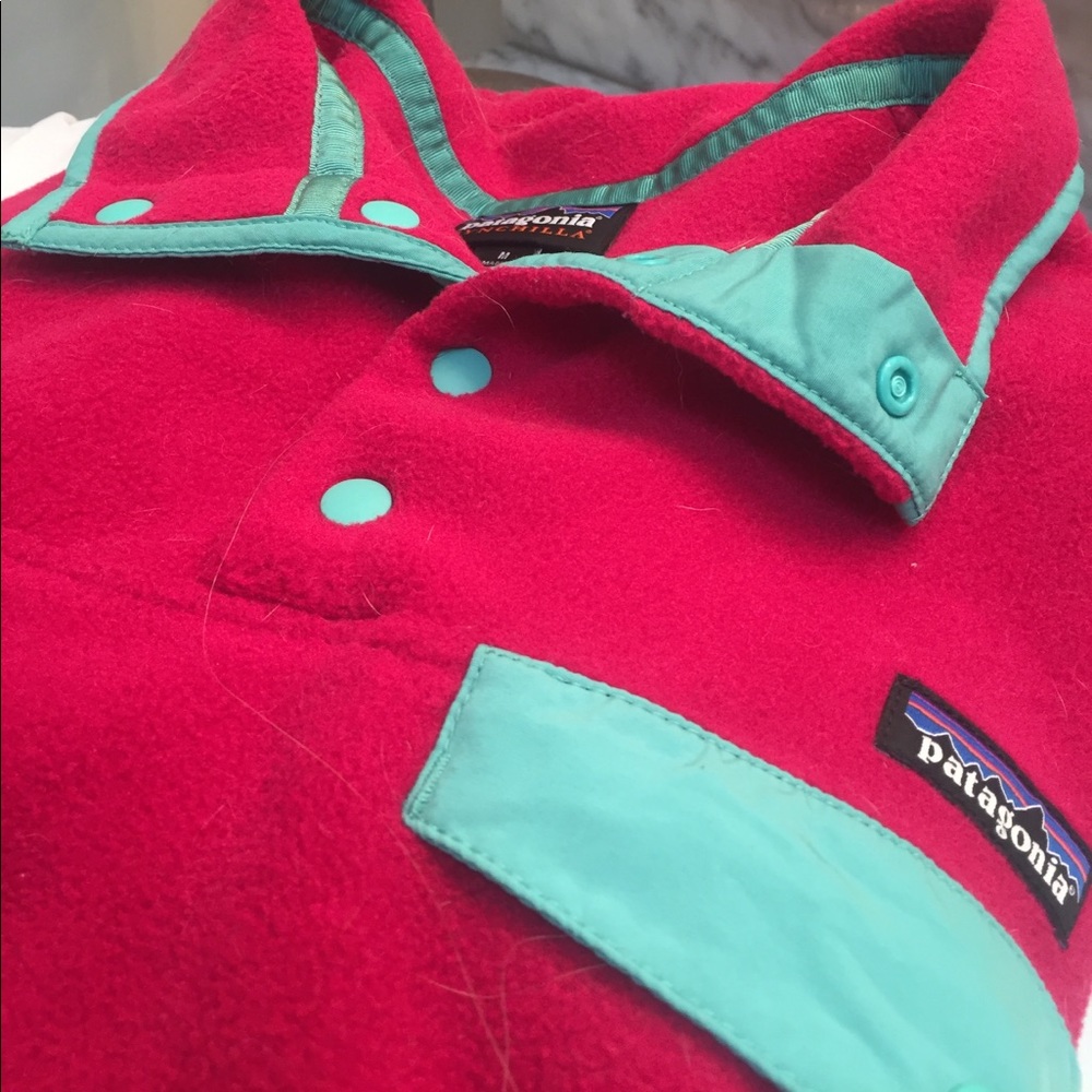 Patagonia Lightweight Snap-T Fleece Pullover!