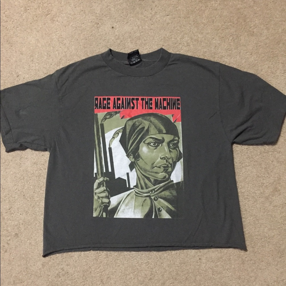 Vintage Rage Against The Machine tee shirt