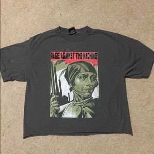 Vintage Rage Against The Machine tee shirt