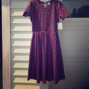Never worn LulaRoe Amelia dress