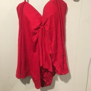 Sexy red Ralph Lauren swimsuit