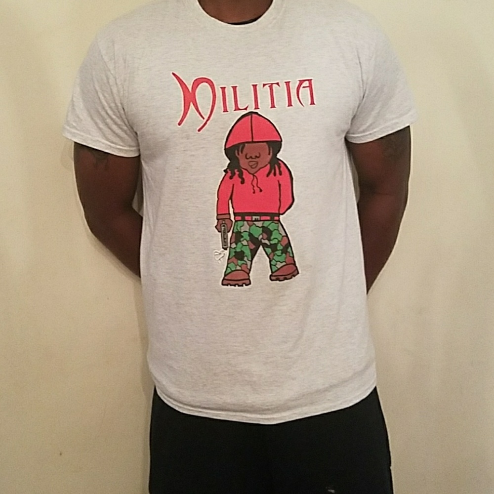 Popular Militia t-shirts