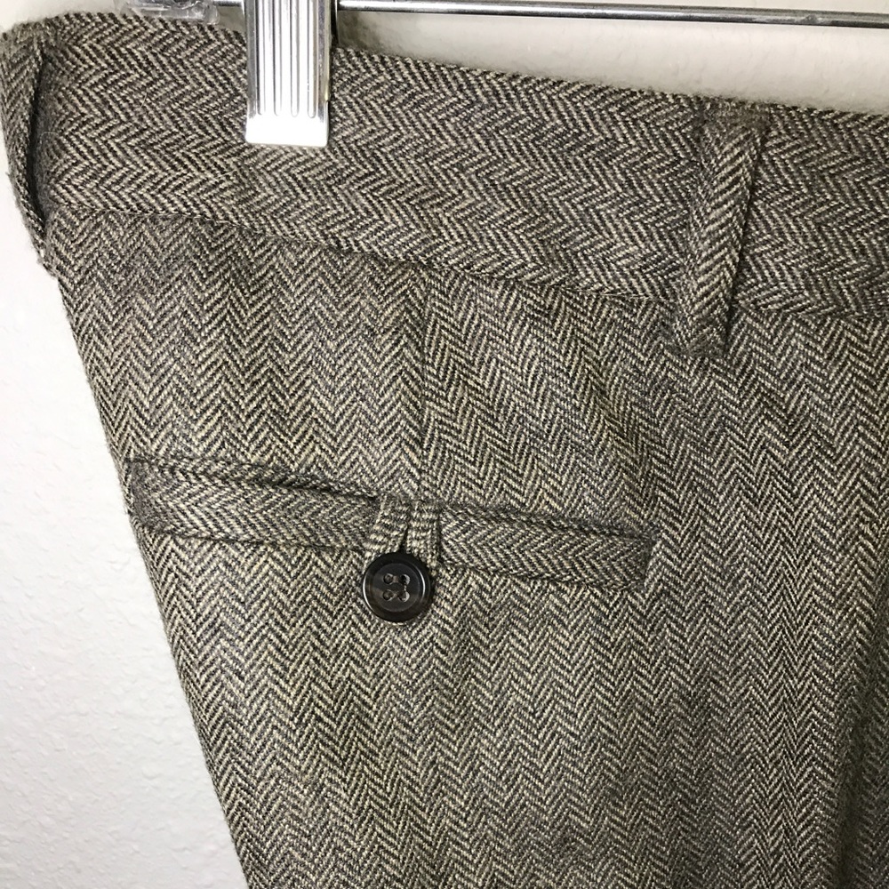 J. Crew Wool Tweed Pants -- Size 4.