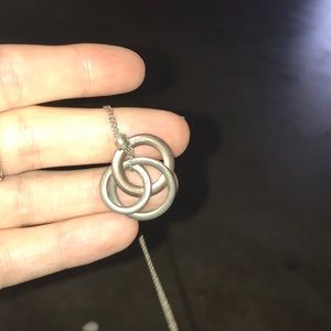 Tiffany's Three Ring Necklace