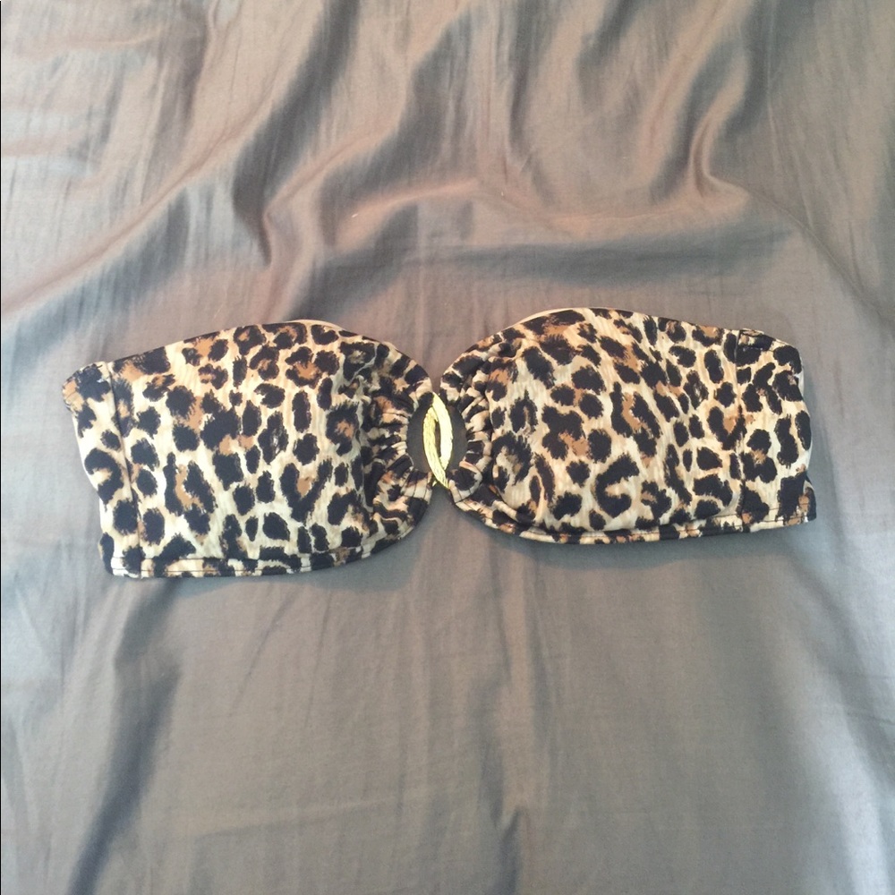 VS Leopard Bathing Suit Top