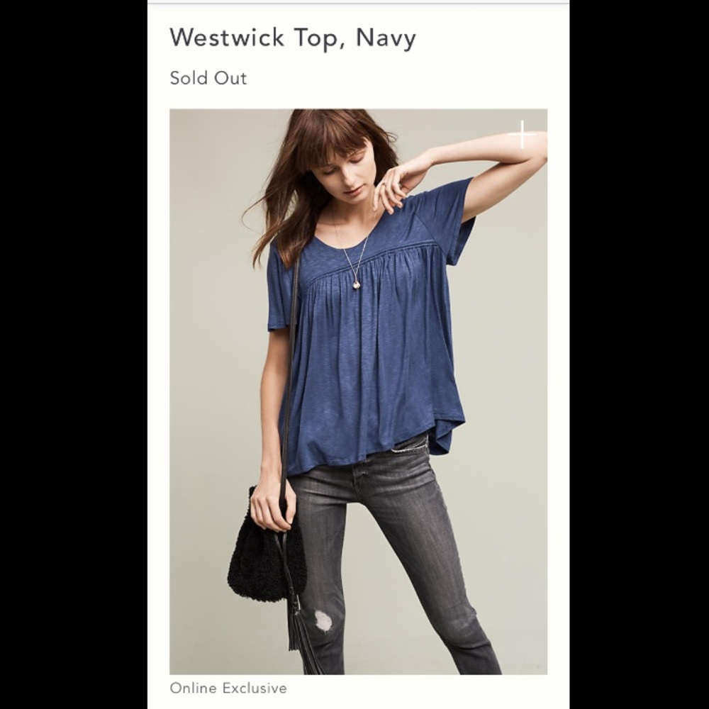 Anthropologie Westwick Blouse top