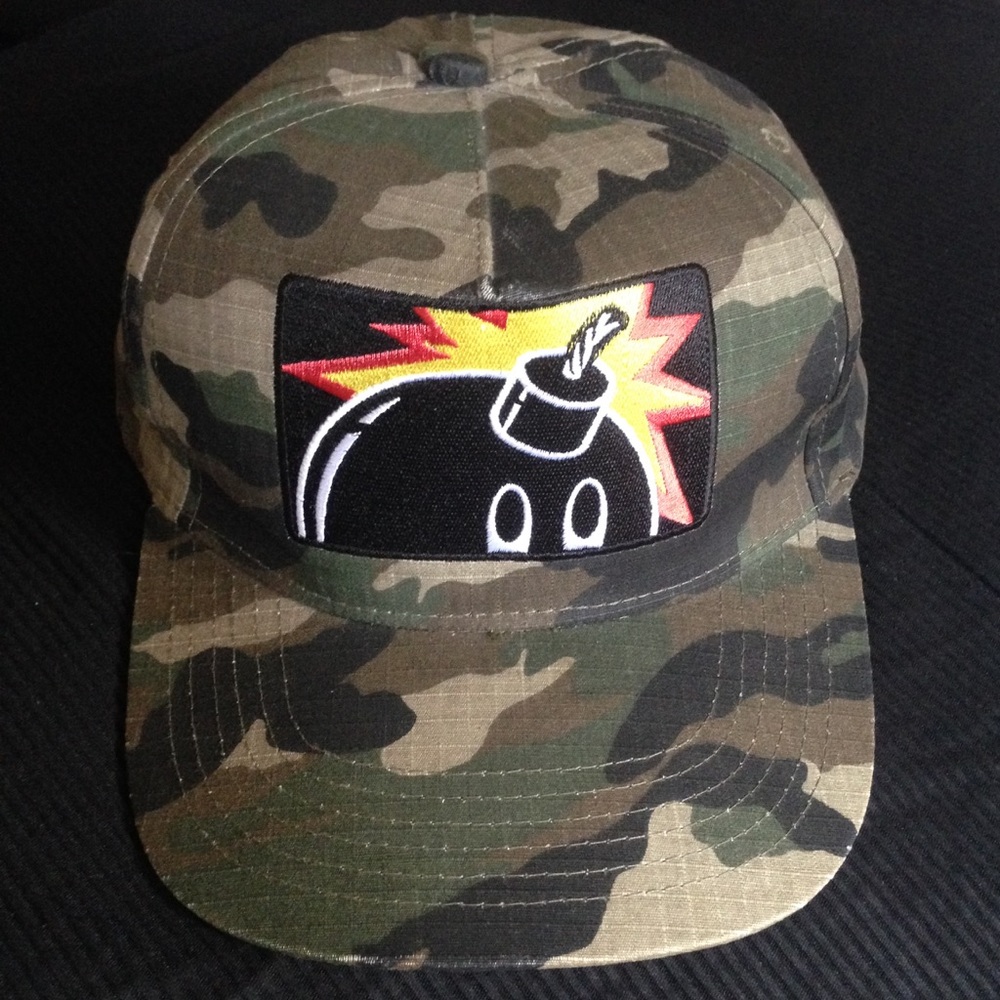 The Hundreds Camouflage SnapBack Hat