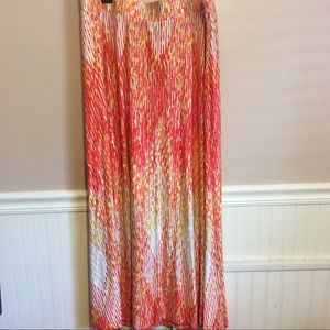 Multi color maxi skirt. Sz. 18/20