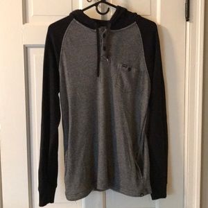 Hurley light pocketed sweatshirt