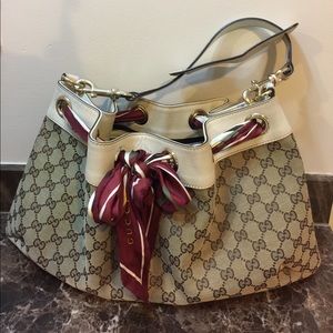 Gucci Positano scarf bag