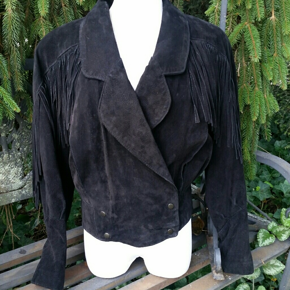 Vintage Suede Rockabilly Jacket