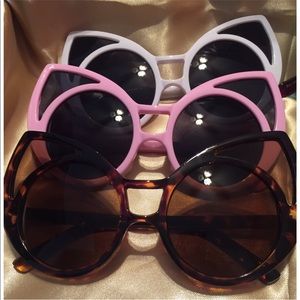 Cat eye sunglasses