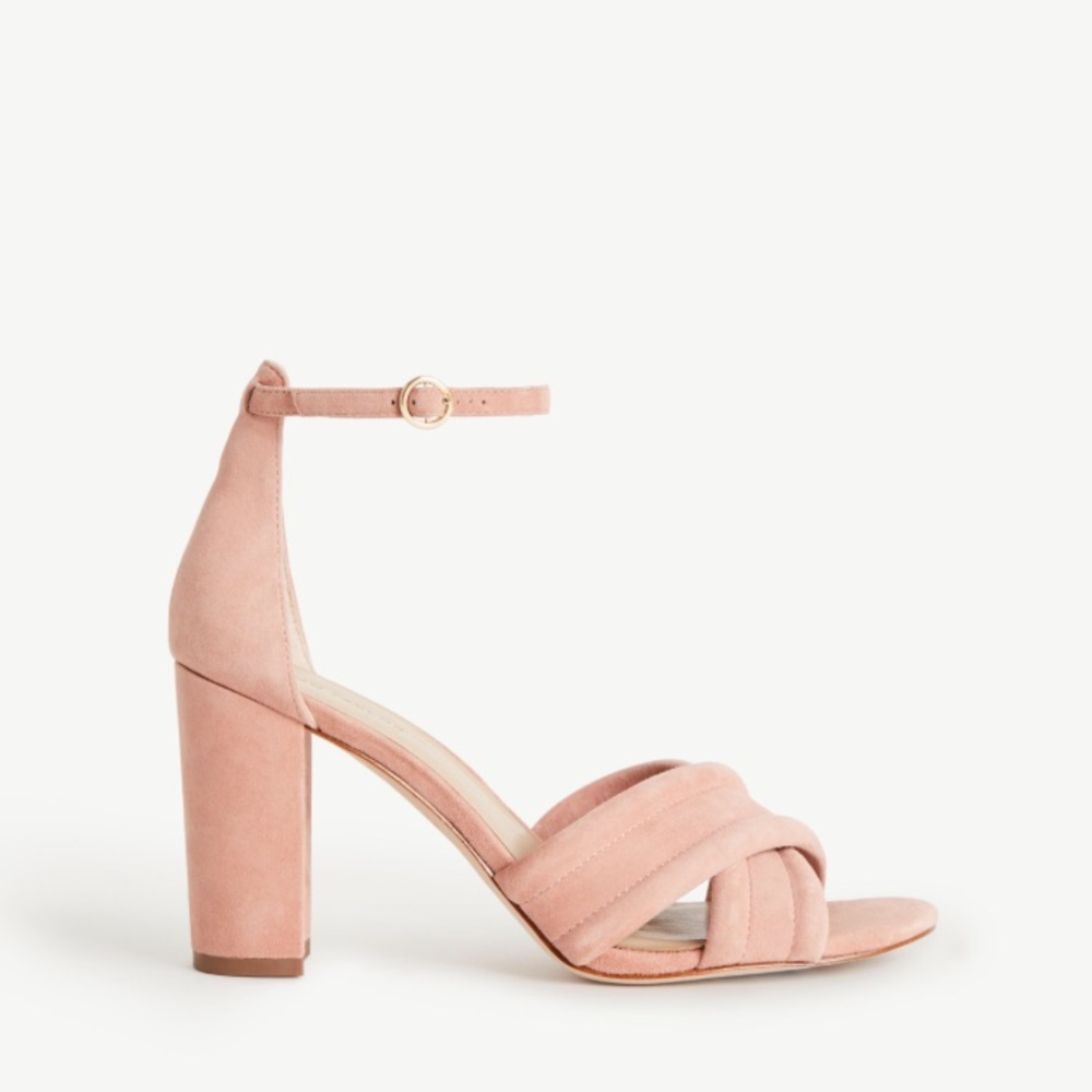 Ann Taylor Gillian Suede Block heel