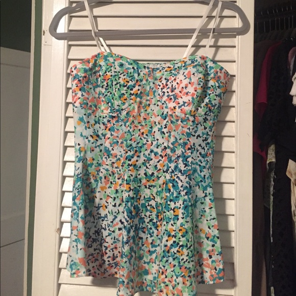 BCBG multicolor top - Picture 1 of 2