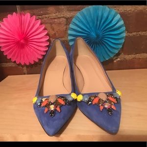 J Crew Collection Kitten heel embellished pumps