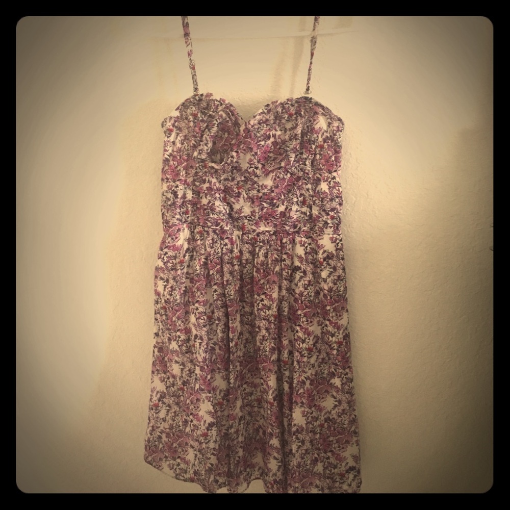 Size 8 purple floral dress