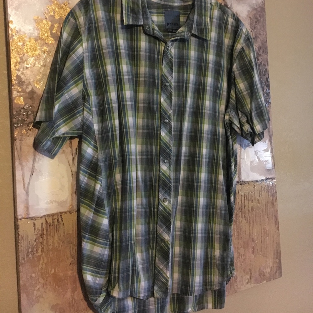 Pearl snap button up shirt